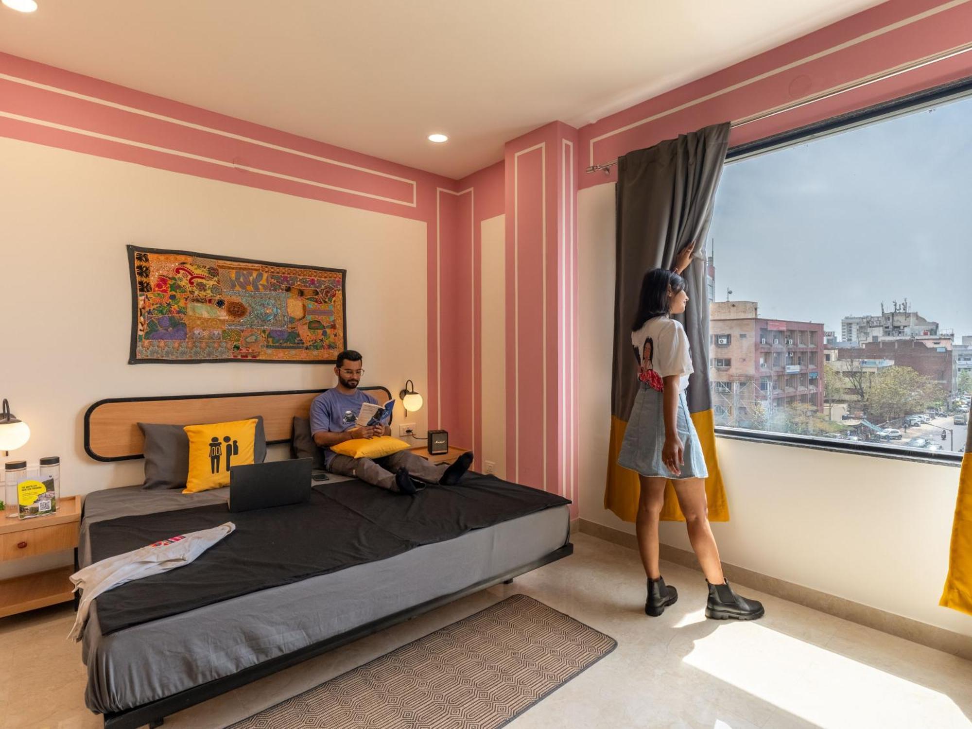 The Hosteller Jaipur, Mi Road Eksteriør bilde