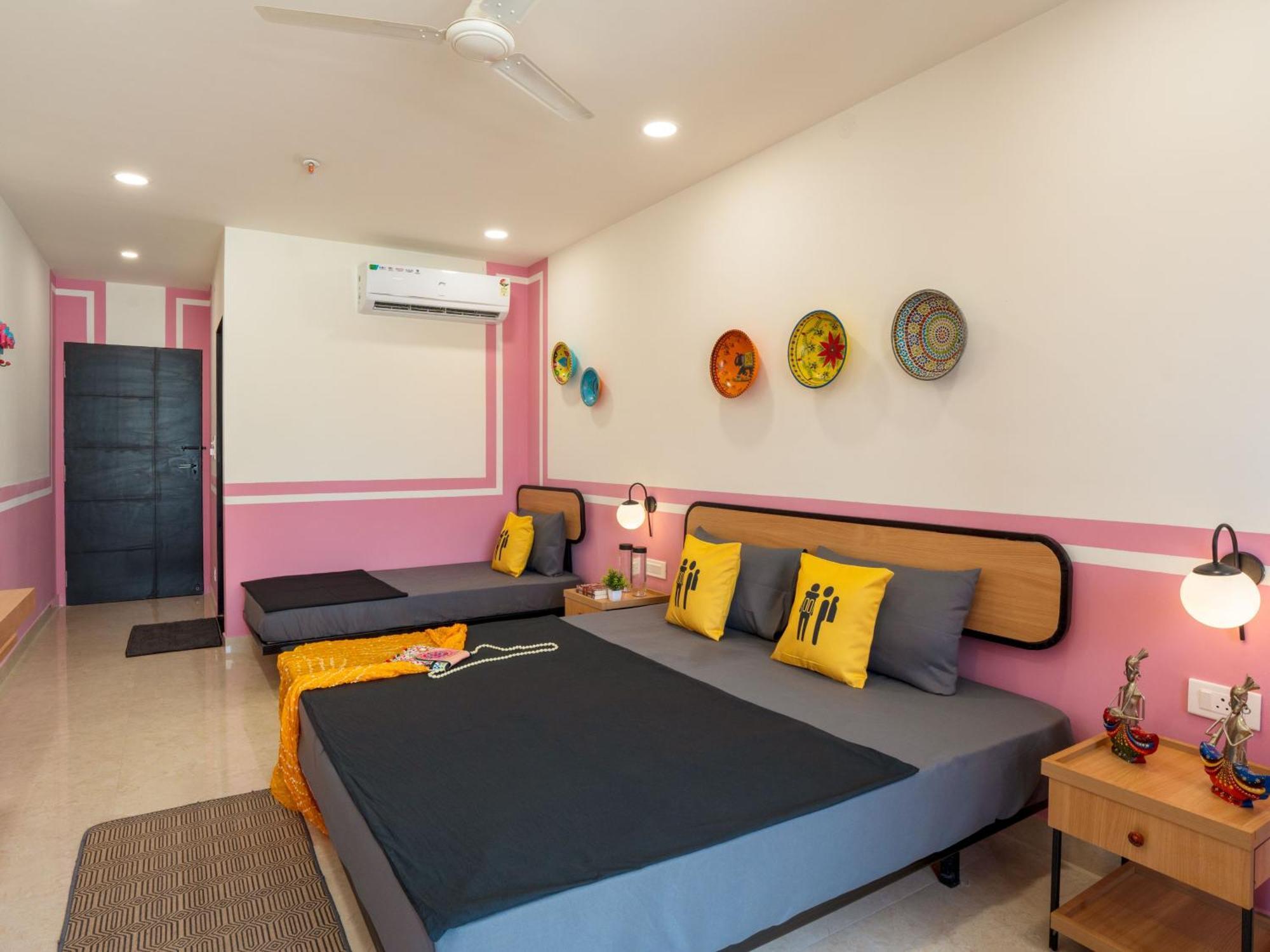 The Hosteller Jaipur, Mi Road Eksteriør bilde